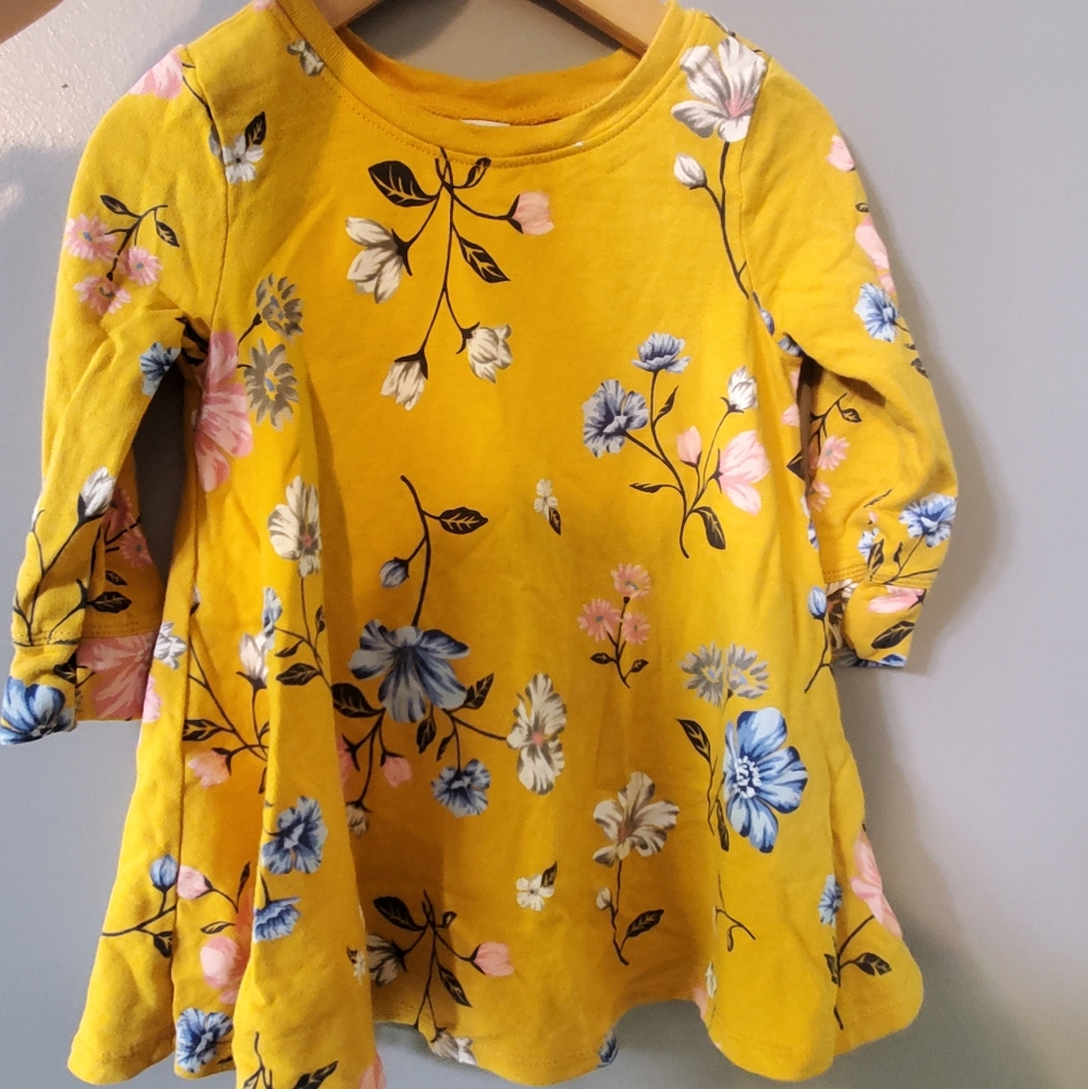 Old Navy, size 18-24 month, gold tunic top